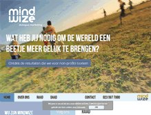 Tablet Screenshot of mindwize.nl